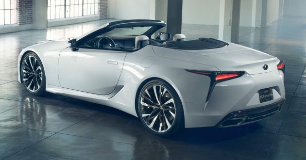 选择性更多！Lexus LC 下个月将发布双门敞篷版车型