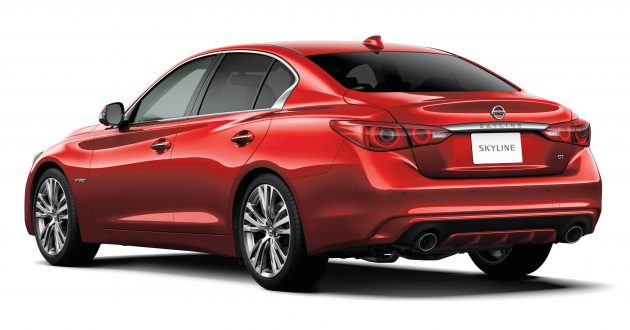 2019 Nissan Skyline 小改款官图发布，首搭 ProPilot 2.0 升级版驾驶辅助系统，V6 双涡轮引擎可榨出405 PS马力