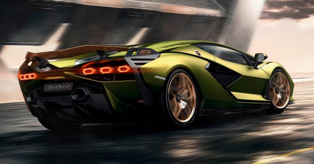 Lamborghini Sián 全球首发，限量生产63辆，2.8秒破百