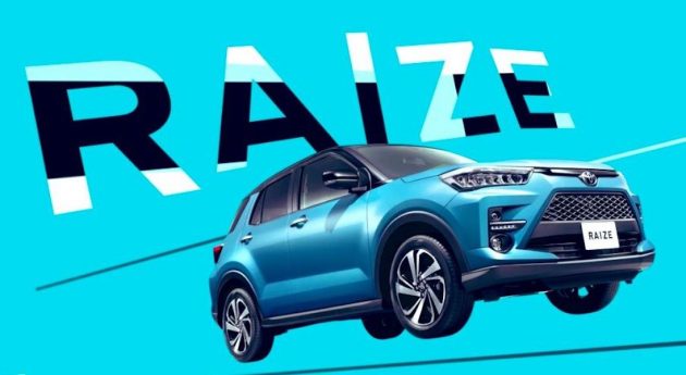 与 Daihatsu B-Segment小型SUV属孪生车款，Toyota Raize 发布前被日媒曝光实车造型，11月5日日本本土首发