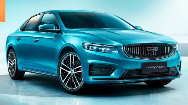 吉利 Preface 官图发布, CMA模组底盘, 采用Volvo T4引擎