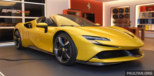 法拉利敞篷插混超跑，Ferrari SF90 Spider 正式登陆大马！1,000匹马力，2.5秒破百！基础售价从209万令吉起