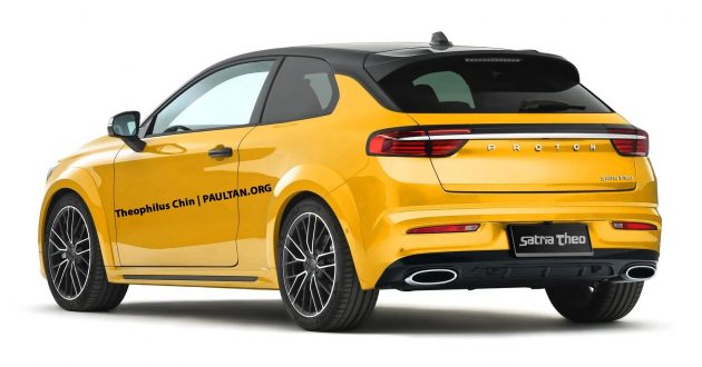 致敬 Satria Neo ? Proton Satria Theo 假想绘制图曝光