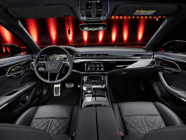 头灯技术再次升级！2022 Audi A8、S8 小改款全球首发