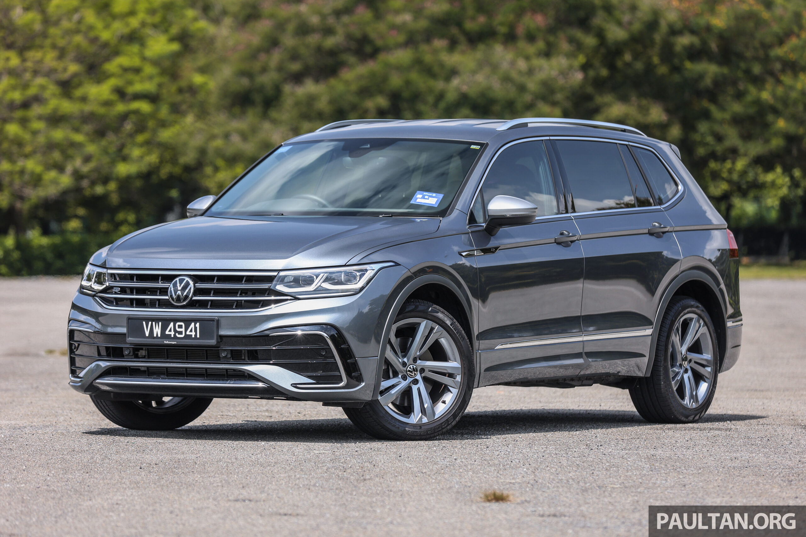 试驾：Volkswagen Tiguan Allspace R-Line，好开又实用
