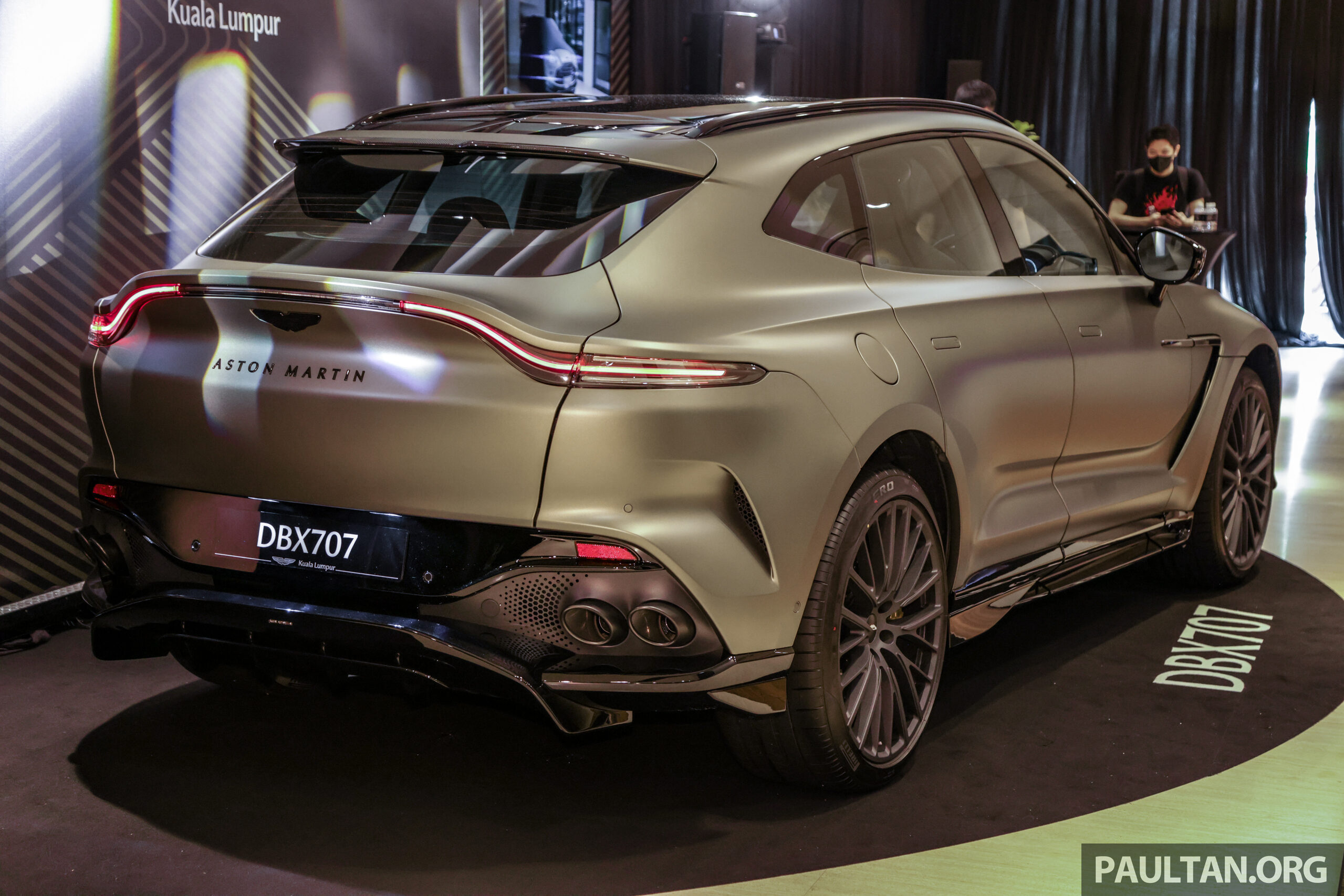 东南亚首发！地表最强豪华SUV，Aston Martin DBX707 登陆大马，707PS / 900Nm，3.1秒破百！税前售RM1.1m