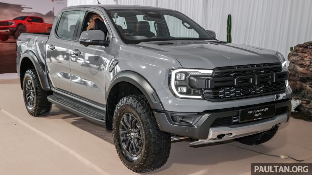 2023 Ford Ranger Raptor 柴油版获预告下月初来马, 搭载2.0L柴油引擎, 价格或比汽油版 Ranger Raptor 3.0 V6 便宜