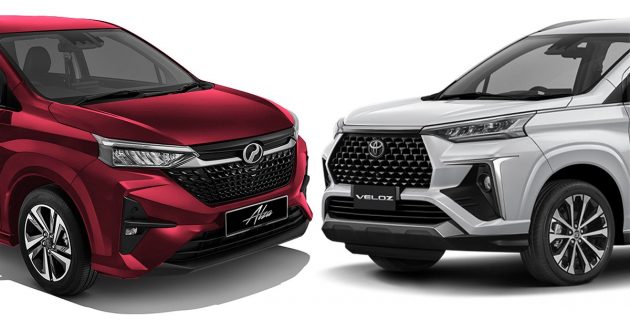 2022 Toyota Veloz vs Perodua Alza 差异对比照片逐个看