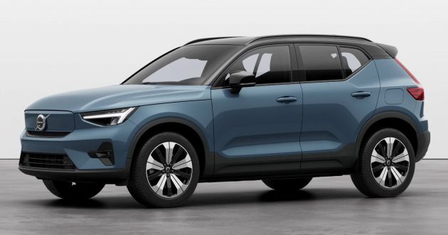 2023 Volvo XC40 Recharge Pure Electric EV小改款本地开放接受预订, 续航里程达438公里, 33分钟即可充电80%