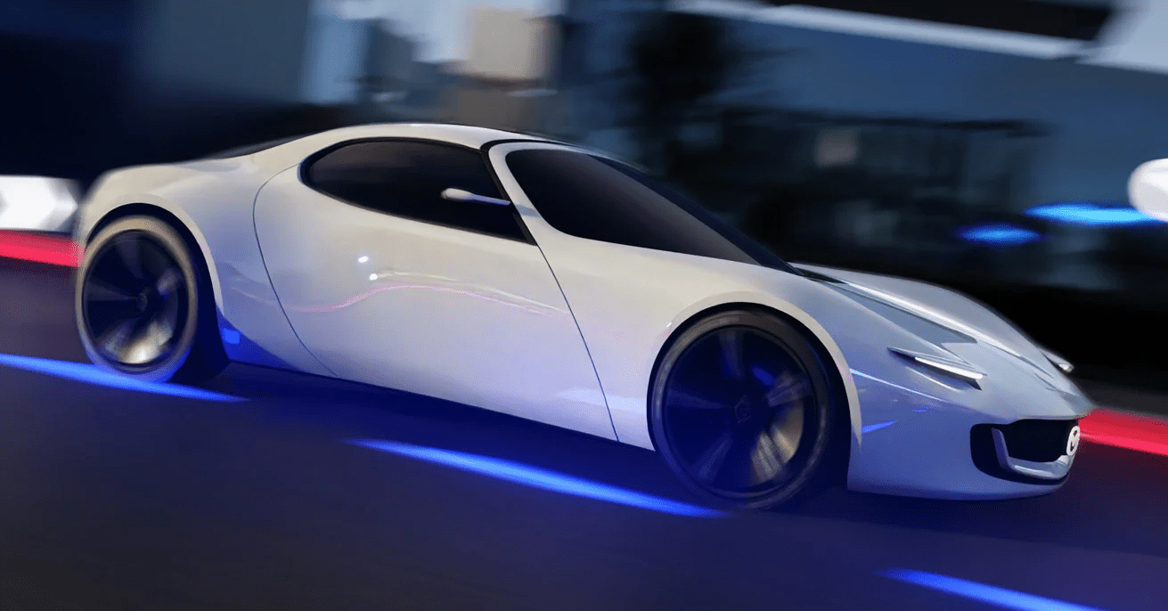 全新纯电 MX-5?Mazda Vision Study 概念跑车预告释出