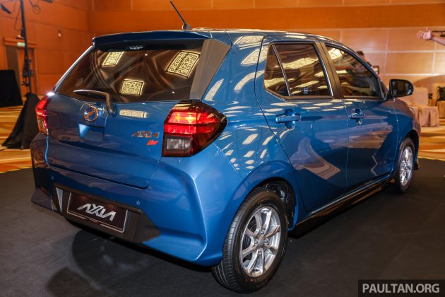 2023 Perodua Axia D74A 四个等级完整规格列表逐个看