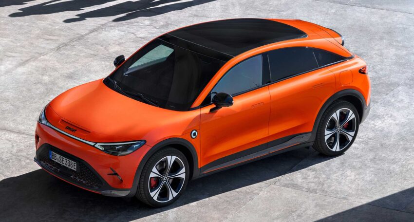 smart #3 上海车展首发, 拥流线型车尾的纯电动跑格SUV 217475