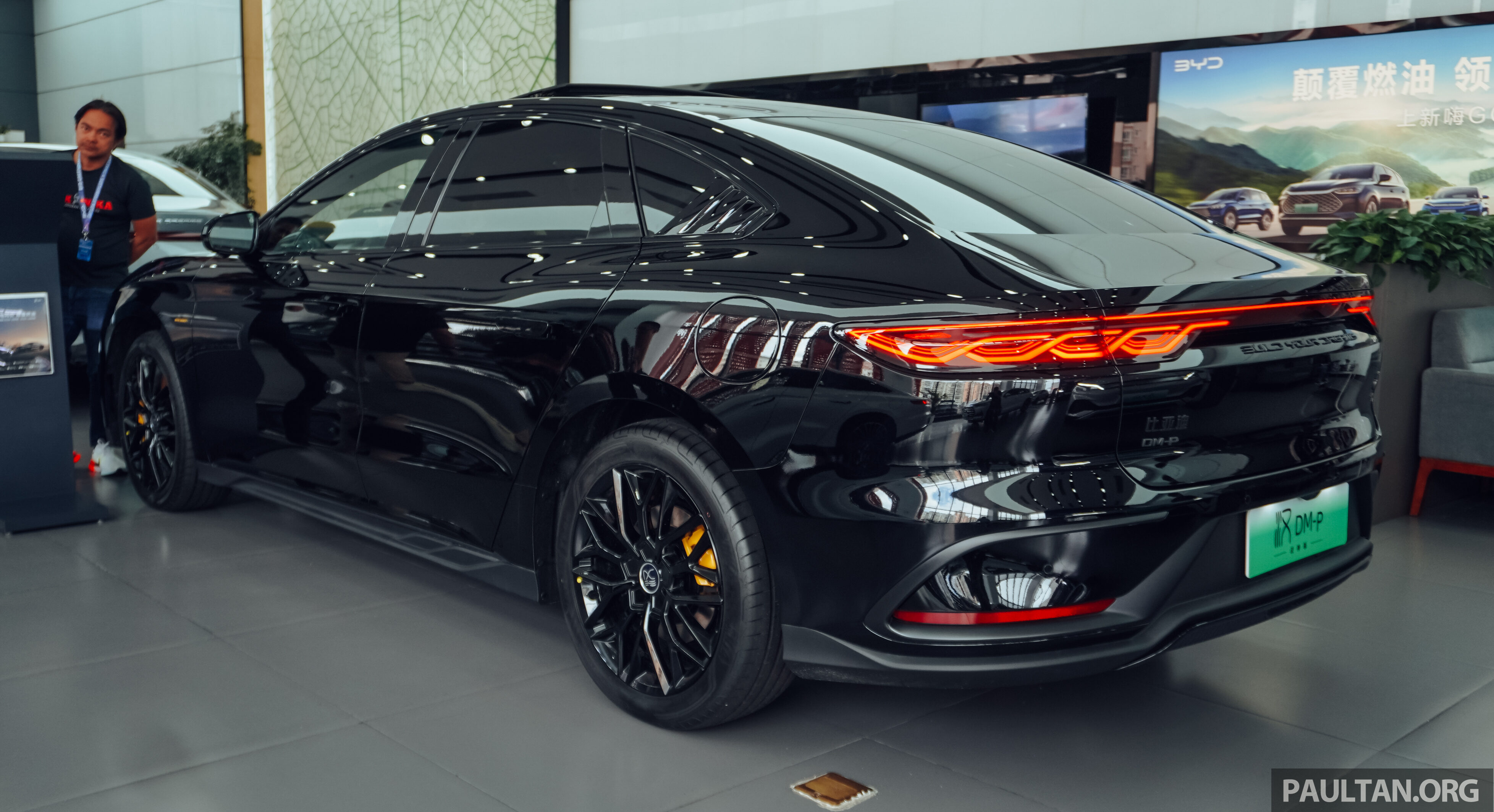 图集:比亚迪汉 BYD Han 实拍!Tesla Model 3 的挑战者
