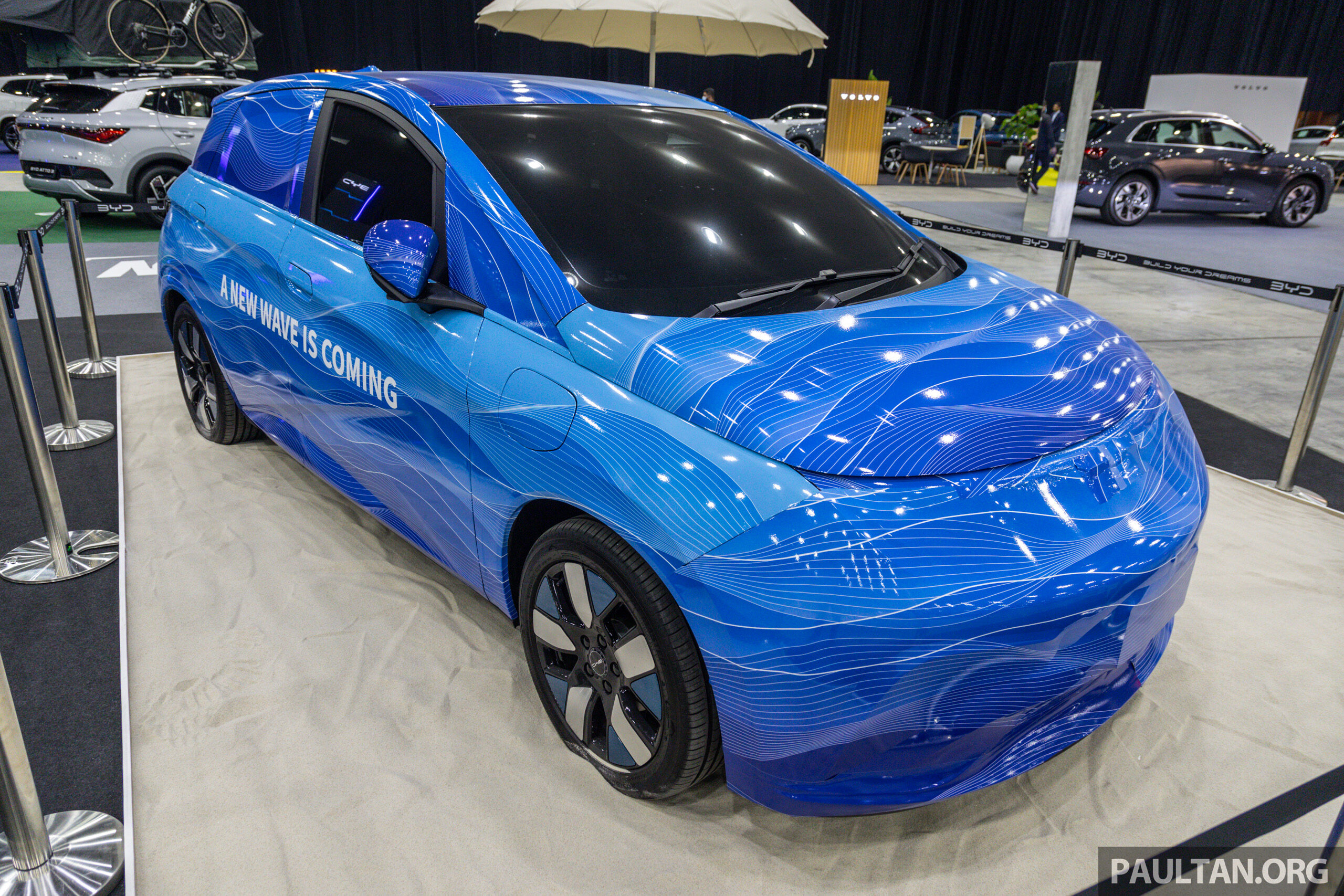 EVx 2023:比亚迪海豚 BYD Dolphin 披上迷彩再次现身