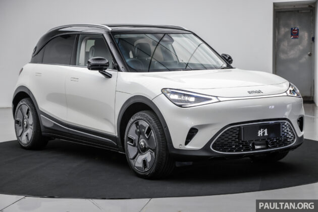smart #1 本地宣布降价, 入门版 Pro 降价2万, 中间版 Premium 降价1万, Brabus 保持不变, 如今售价从16.9万起