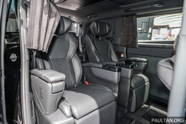 2023 Toyota Alphard 大改款于印尼车展作东南亚首发亮相
