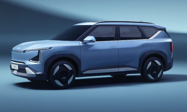Kia EV5 全球首发, 定位比 EV6/EV9 入门, 新世代家族设计