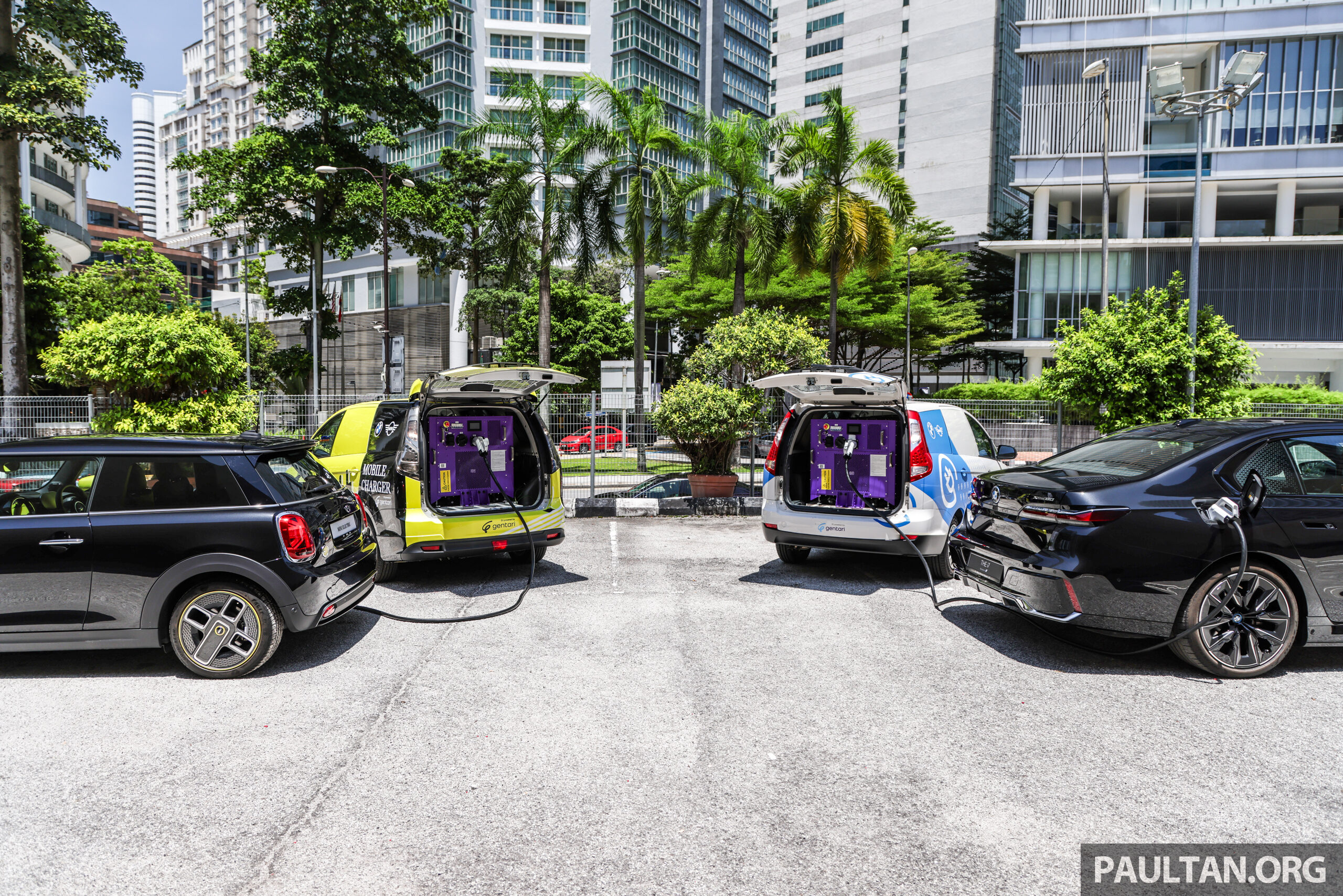 Gentari 与 BMW Malaysia 合作推出 Charge Go 流动充电车；采用 Proton Exora 改造，支持DC快充，今年备好4台