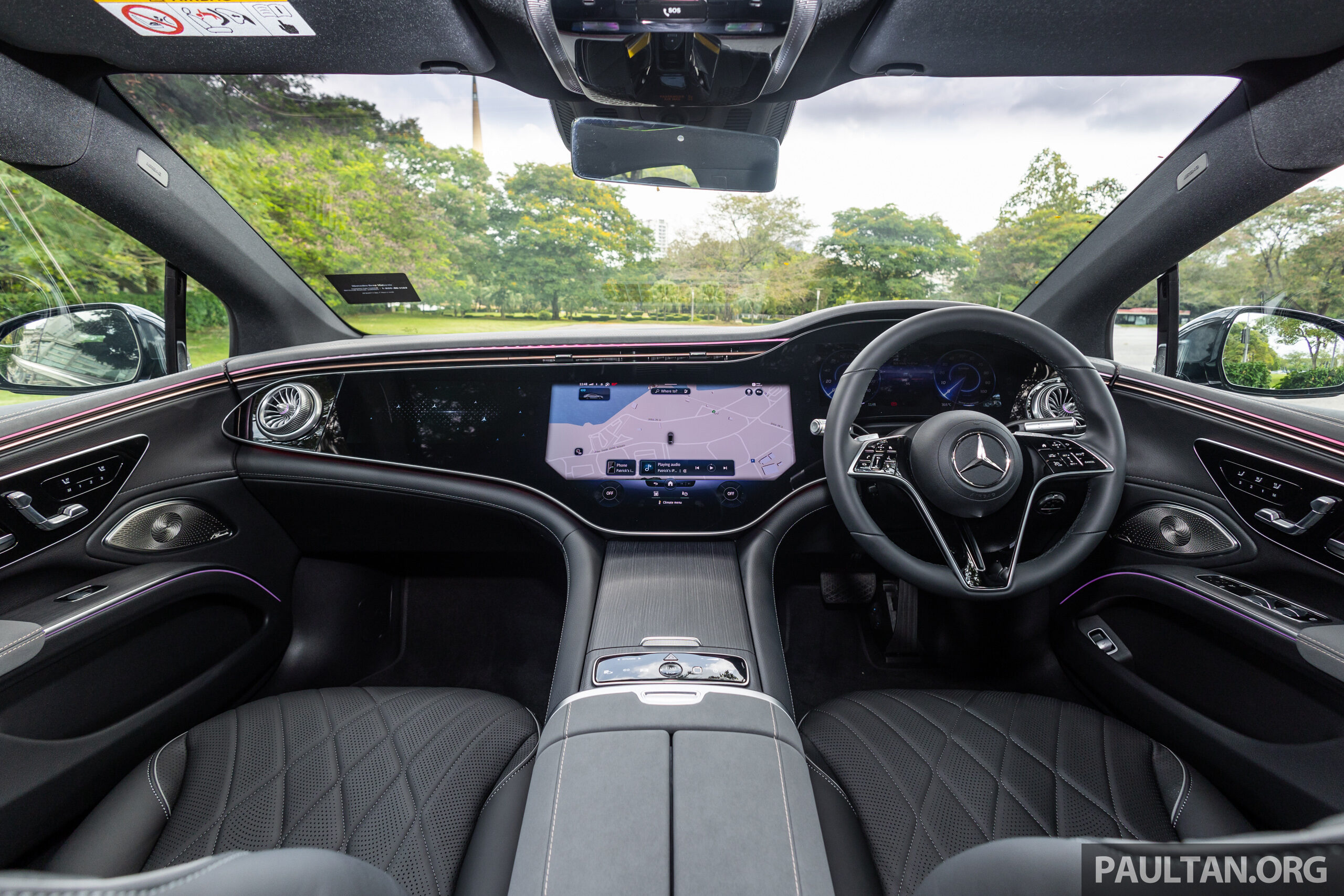 试驾:Mercedes-Benz EQS 500 4Matic,奔驰纯电天花板