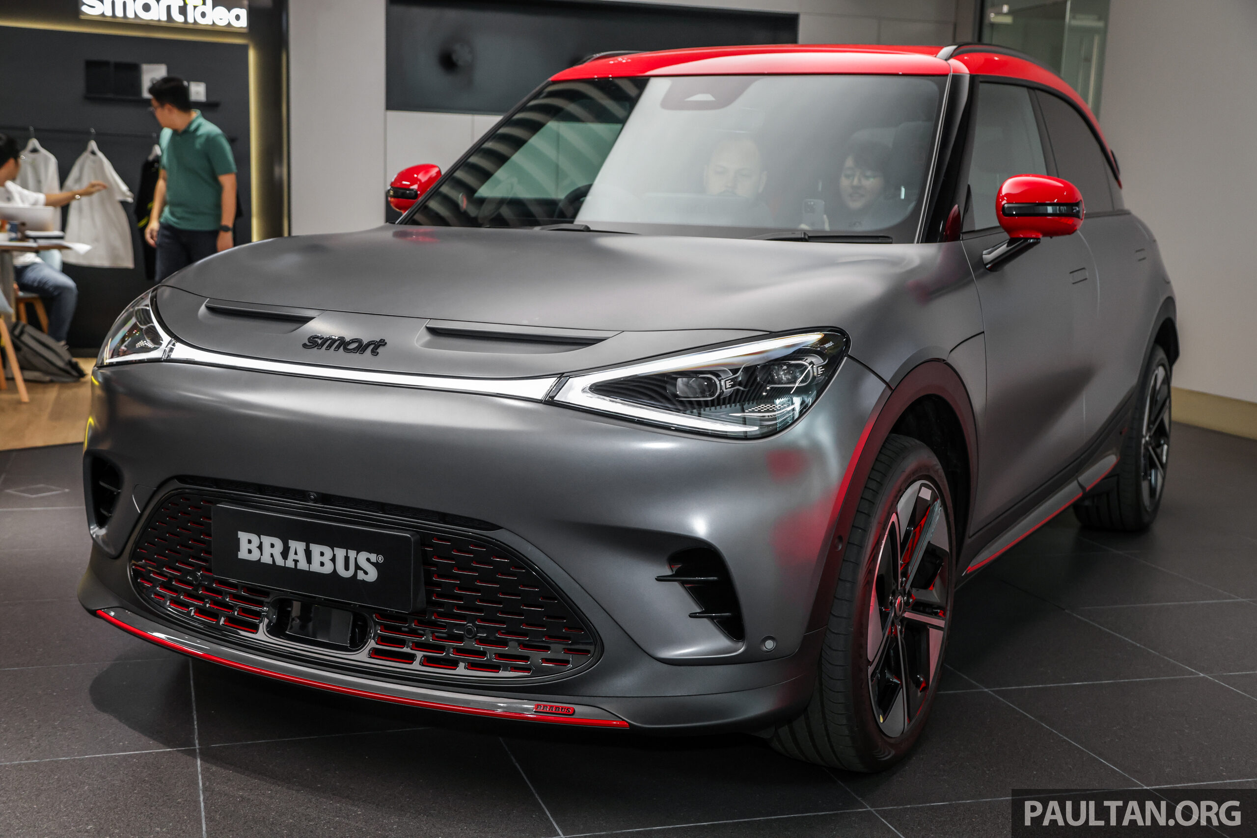 smart #1 Brabus 本地公开预览，完整规格配备揭晓！主打高性能，搭载双马达最大输出428 PS / 543 Nm，3.7秒破百