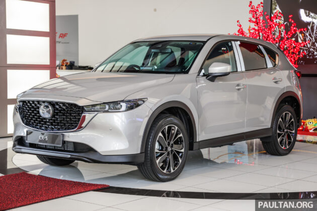 2024 Mazda CX-5 小改款陈列室实拍, 售价从14.7万起