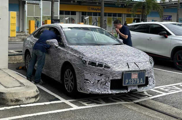 广汽埃安 Aion S Plus 纯电四门房车现身本地, 即将来马?