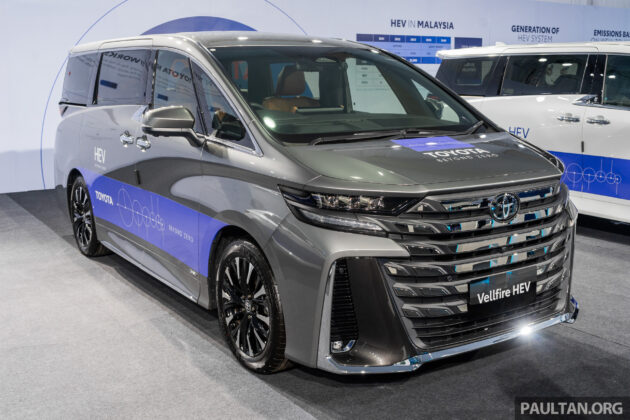 油电版 Toyota Alphard 与 Vellfire HEV 本地亮相, 或来马?