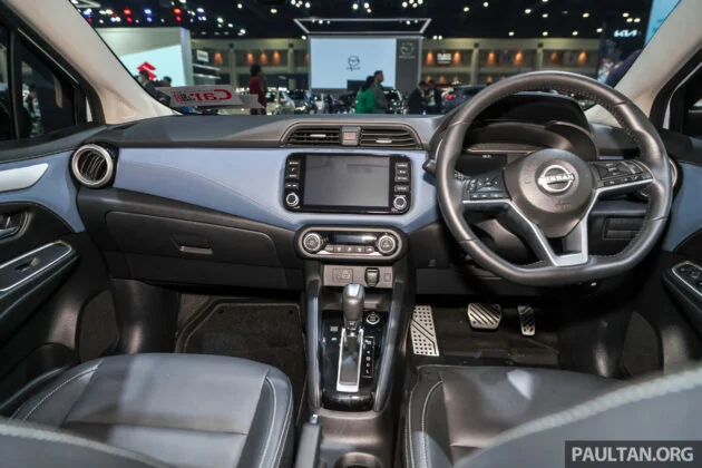 Nissan Almera 小改款泰国车展实拍, 外型小改配备更丰富