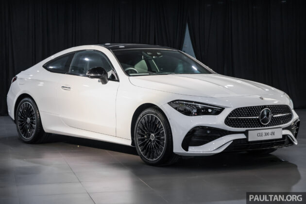 2024 Mercedes-Benz CLE 300 4Matic Coupé 本地价格确认, 2.0L四缸涡轮引擎配48V Mild Hybrid, 要价51.9万令吉