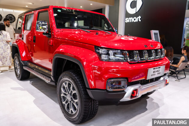 北汽 BAIC X55 II 与 BJ40 Plus 北京车展实拍, 确认将来马