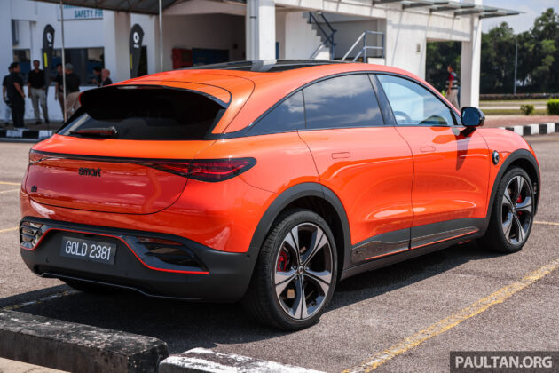 smart #3 纯电Coupé SUV亮相大马车展, 正式开放预订并确认规格, 分三个版本, 续航最长455公里, 最快3.7秒破百