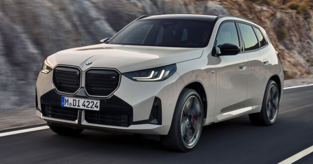 2025 BMW X3 大改款首发, 全新外观设计与科技化内装, PHEV纯电模式续航可达90公里, 全车系都电动化辅助