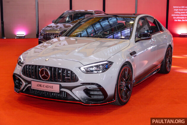 W206 Mercedes-AMG C 63S E Performance F1 Edition 来马, 2.0L PHEV, 680PS/1,020Nm, 3.4秒破百, 要价96万