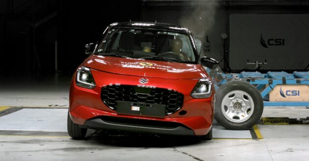 第四代 Suzuki Swift 送测EURO NCAP, 仅获3星安全评价