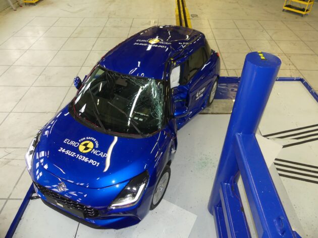 第四代 Suzuki Swift 送测EURO NCAP, 仅获3星安全评价
