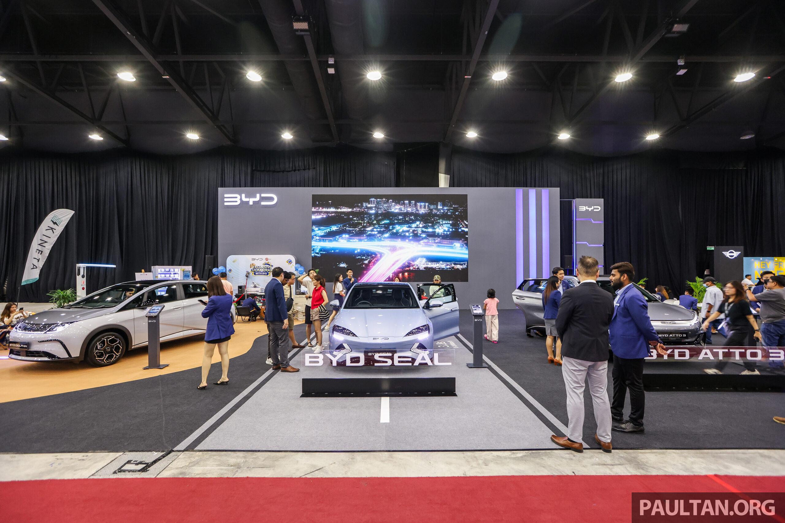 EVx 2024：BYD 比亚迪携 Seal、Atto 3、Dolphin 齐登场