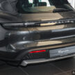 2024 Porsche Taycan 小改款陈列室实拍: 共八个车型与等级可选, 最大马力1,034匹, 最快2.2秒破百, 售价从57.5万起