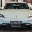 2024 Porsche Taycan 小改款陈列室实拍: 共八个车型与等级可选, 最大马力1,034匹, 最快2.2秒破百, 售价从57.5万起