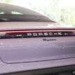 2024 Porsche Taycan 小改款陈列室实拍: 共八个车型与等级可选, 最大马力1,034匹, 最快2.2秒破百, 售价从57.5万起