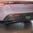 2024 Porsche Taycan 小改款陈列室实拍: 共八个车型与等级可选, 最大马力1,034匹, 最快2.2秒破百, 售价从57.5万起