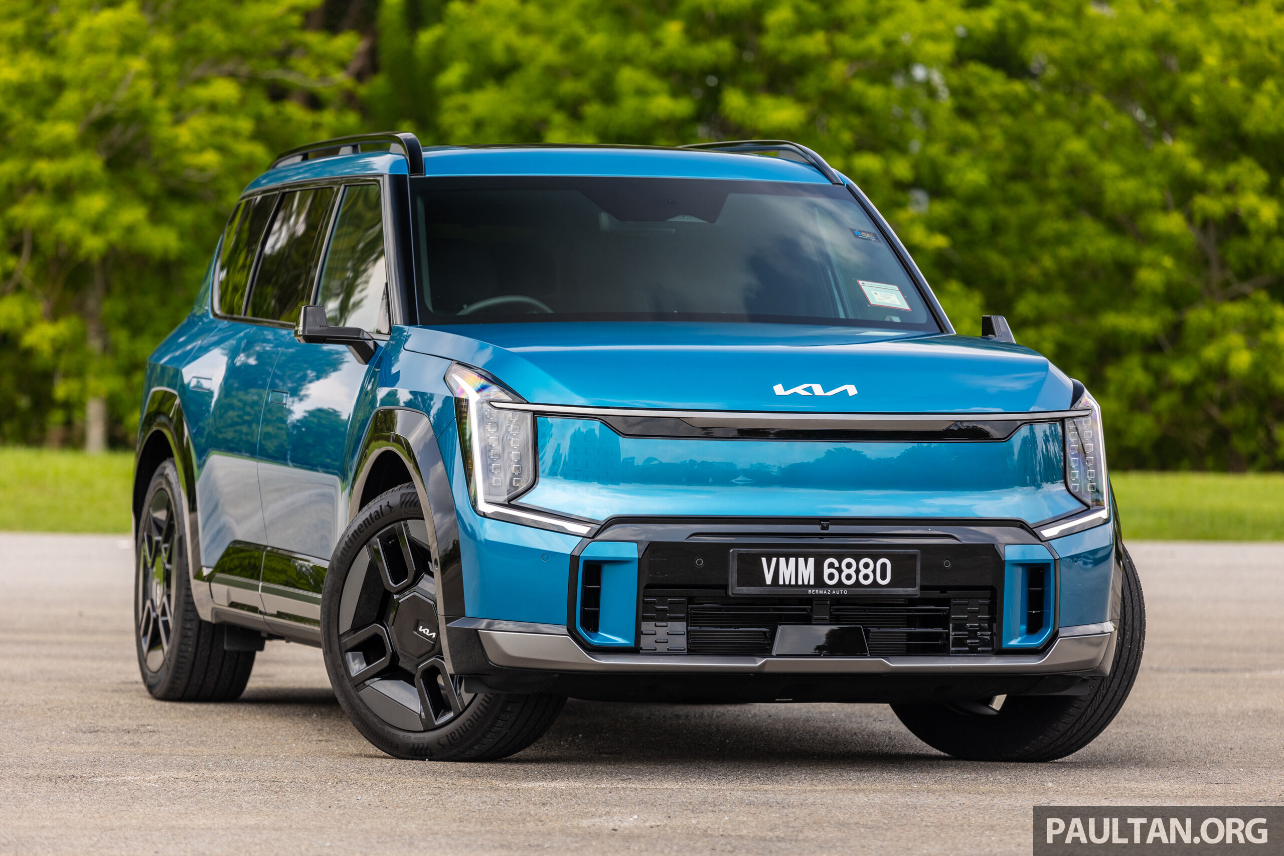图集:Kia EV9 实拍!纯电大型豪华SUV,售37万令吉起