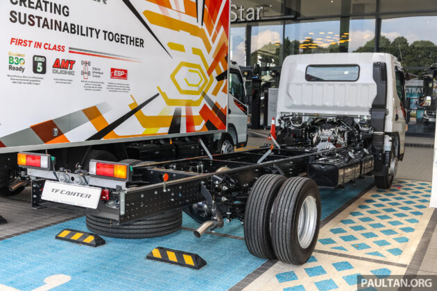 2024 Mitsubishi Fuso Canter TF 本地开售, 四种车身构型可选, 搭载 Euro 5 低排放新柴油引擎, 可使用 B30 生物柴油
