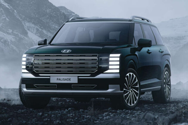 2025 Hyundai Palisade 大改款首发, 空间更大最多可坐9人