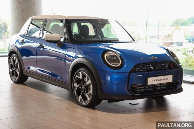 2025 MINI Cooper S 5-Door 我国售价公布, 29.4万令吉起