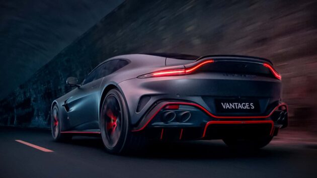 2025 Aston Martin Vantage S 升级版全球首发, 4.0L V8双涡轮增压引擎, 680PS/800Nm, 3.4秒破百, 极速325km/h