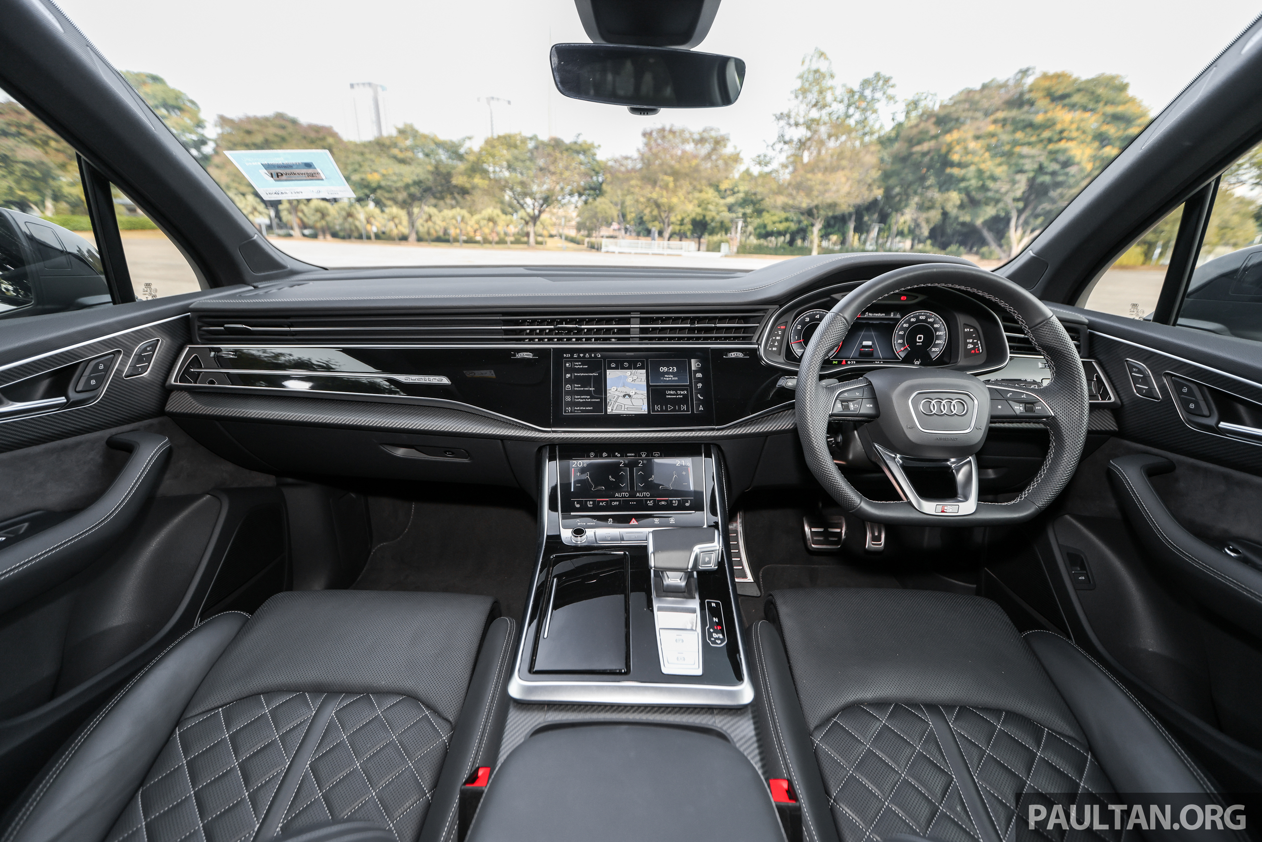 图集：2025 Audi Q7 S line 3.0 TFSI quattro 实拍！第一款在东南亚和大马本地组装的 Audi 车型，售RM462,422
