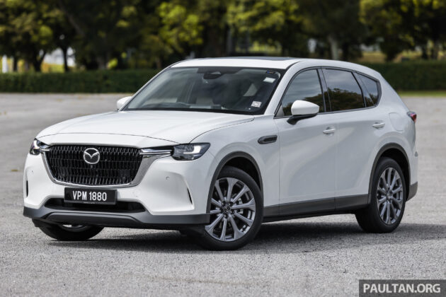 2025 Mazda CX-60 完整新车实拍+简短评测, 本地售价20万令吉, 2.5L NA引擎+8AT+后驱, 选它还是 Toyota Harrier?