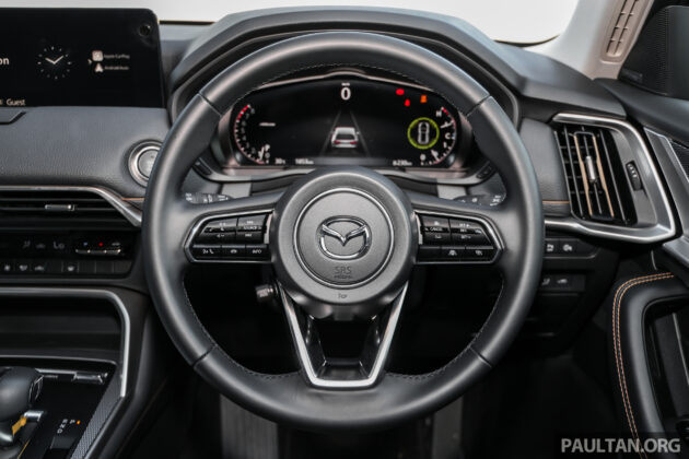 2025 Mazda CX-60 完整新车实拍+简短评测, 本地售价20万令吉, 2.5L NA引擎+8AT+后驱, 选它还是 Toyota Harrier?