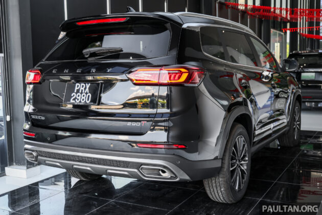 2026 Chery Tiggo 8 新入门级车型实拍图集, 改搭1.6T四缸涡轮引擎, 外观与内装配备有小幅差异, 售价仅RM129,800