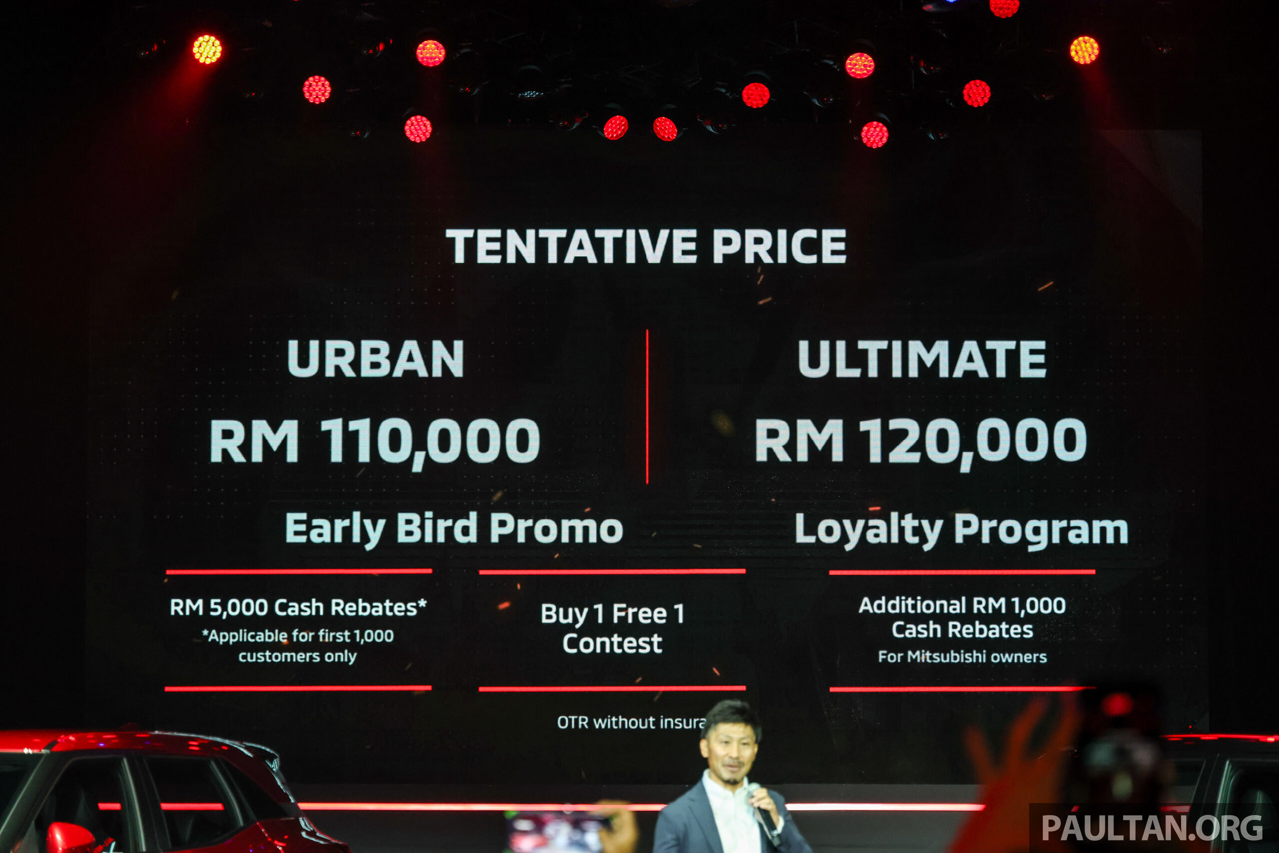 Mitsubishi Xforce 大马首秀！提供两个等级可选，本地组装，预售价介于RM110k至RM120k；预计四月正式发布